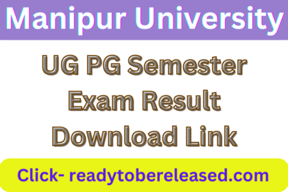 Manipur University Exam Result