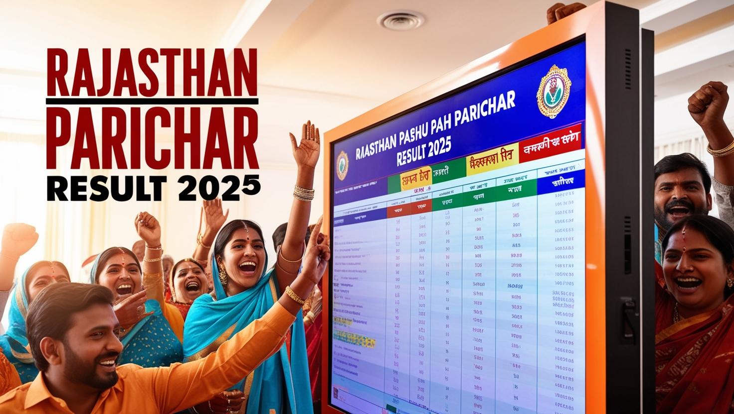 Rajasthan Pashu Parichar Result