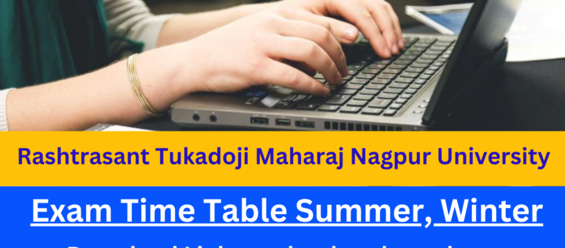 RTMNU Exam Time Table